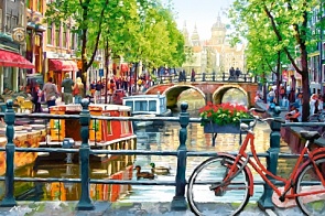 Пазл Пейзаж, Амстердам, 1000 элементов (Castorland, C1000-103133)